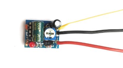 Picture of mini led car srs airbag abs light timer switch 1 to 10 sec kit delay OFF 12V