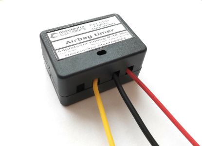 Picture of car airbag light timer switch time relay 1 to 10 sec kit delay off 12V 1A 12W