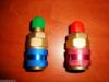 Picture of Quick service straight coupler LOW + HIGH side R134a