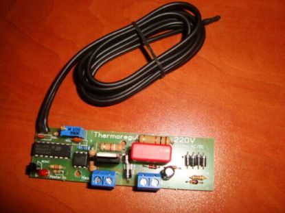 Picture of Electronic thermostat regulator for incubator hatching eggs, 220V, 3A