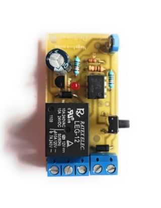 Picture of Car switch time relay timer with push button, delay OFF 12-1200sec, 10A 12V