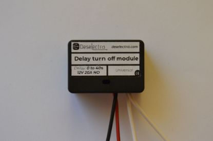 Picture of Boxed car timer switch time relay 0 - 40sec 12V 20A delay off universal