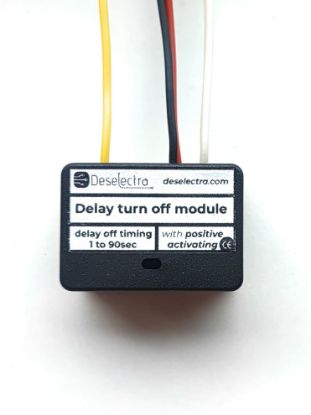 Picture of Car DRL led front lights delay turn off timer switch 1 to 90/720s 12V 20A box