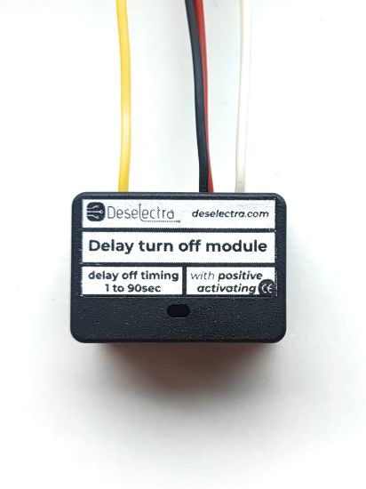 Picture of Car DRL led front lights delay turn off timer switch 1 to 90/720s 12V 20A box