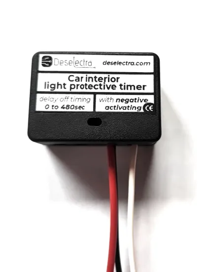 Picture of Battery-Saving Dome Light Timer – 12V, Negative Control, 0-480sec Adjustable