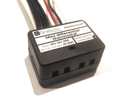 Picture of Compact Differential Thermostat for Home Solar Water Heating Systems, 12-220V, 10A